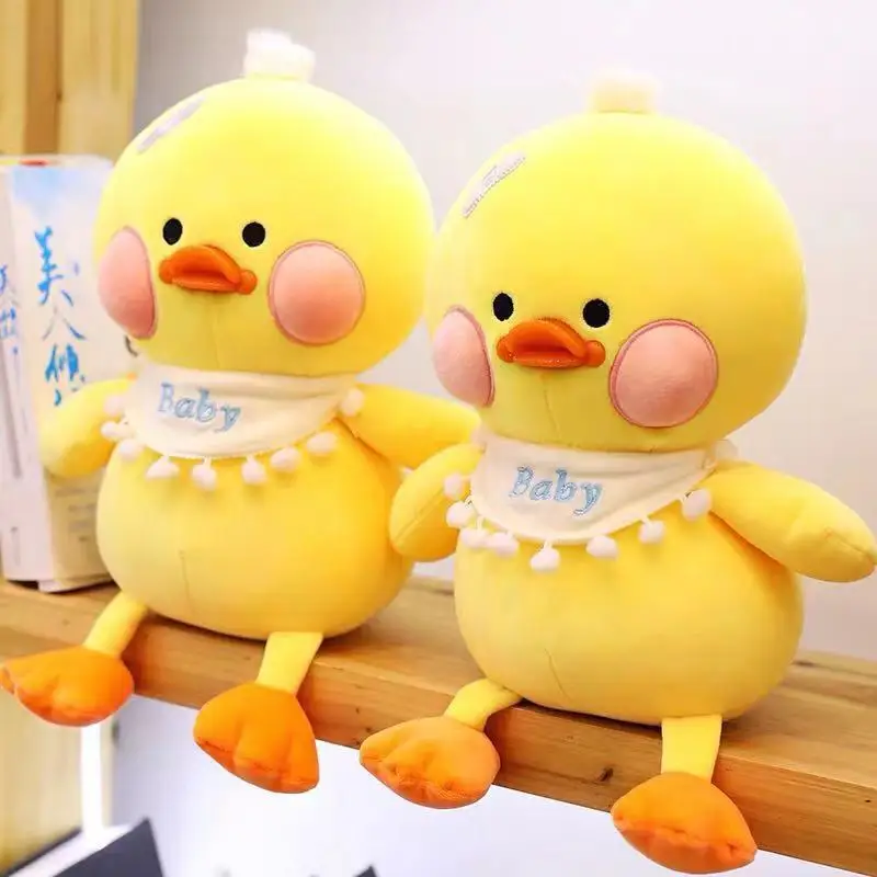 25 см маленькая Желтая Утка Животные Куклы Мягкие плюшевые игрушки для детей