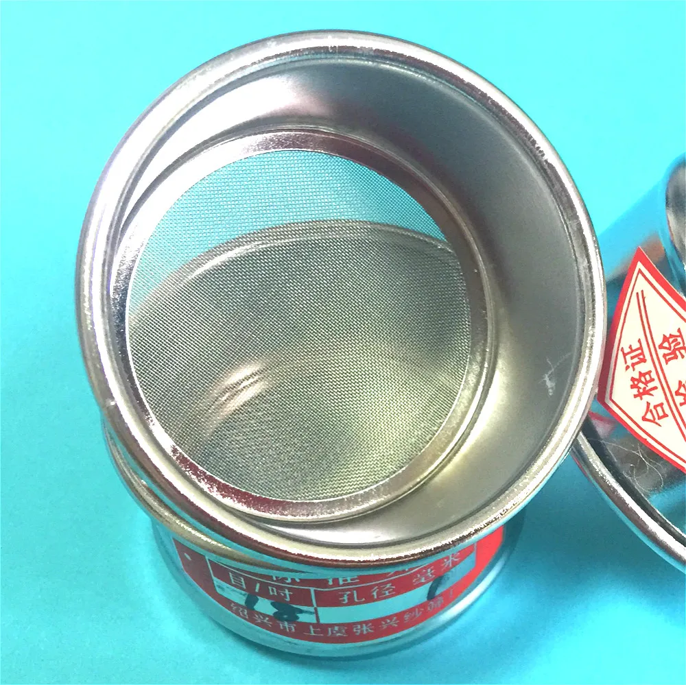 Сито для лабораторных испытаний диам. 6 см 24 Меш/апертура 0 8 мм высота 3 5 |