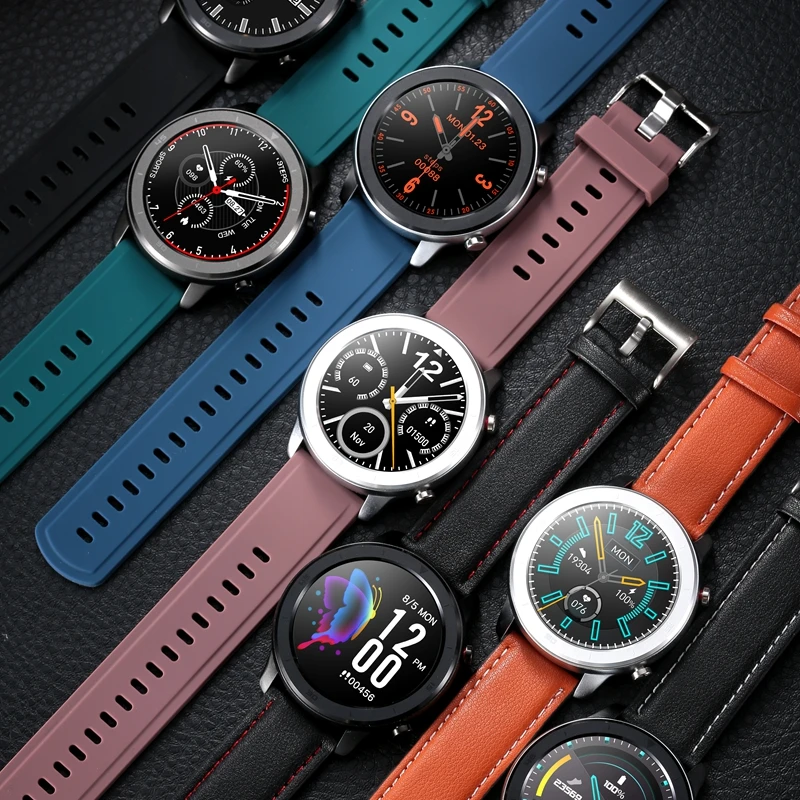 

DT NO.1 DT78 Round Smart Watch Smartwatch Bracelet Fitness Activity Tracker Men Women Wearable Devices Band Heart Rate Monitor