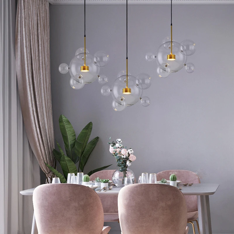 Подвесные светильники в скандинавском стиле простые креативные