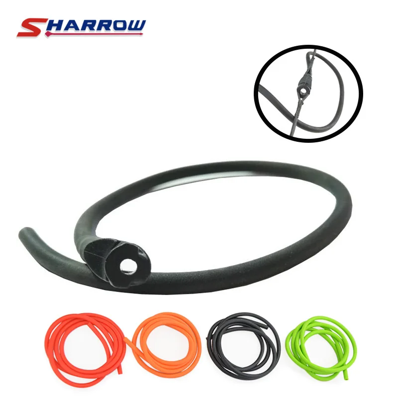 Составной тубус для смычка с открытым видом Силиконовое резиновое отверстие