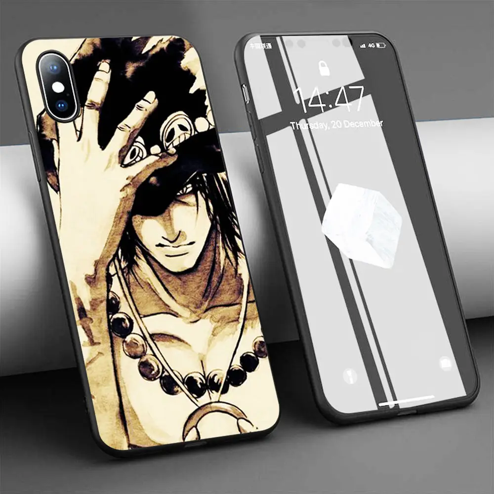 Coque GOP цельный костюме Fire fist ace мягкий силиконовый чехол для мобильного телефона