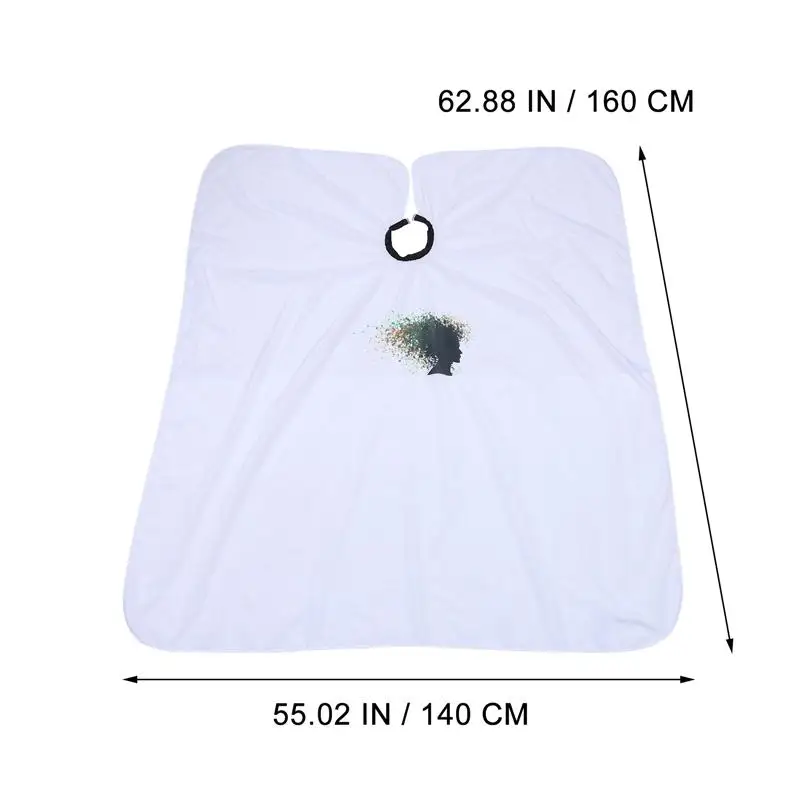 1 шт. с модным принтом фартук накидка для стрижки волос уход за волосами укладки