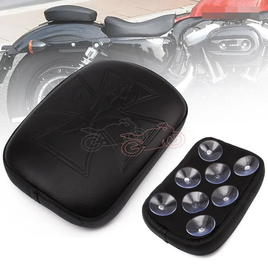 Кожаная накладка на заднюю панель с поперечным логотипом заднее крыло 8 присосок