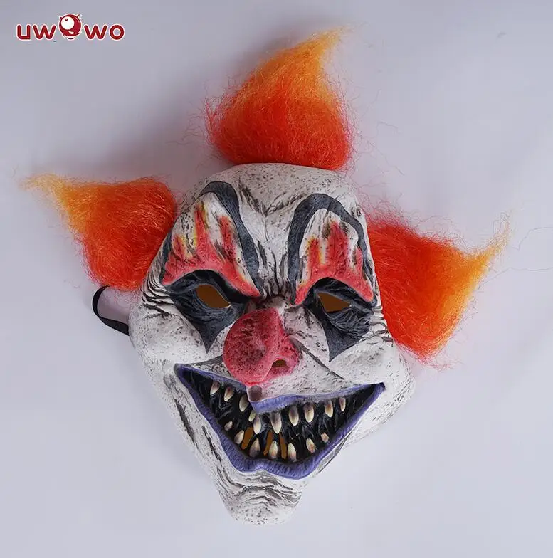 UWOWO золотая серьга маска на Хэллоуин Праздничная маска Новая мода маска для Хэллоуина ночь - Цвет: Halloween mask 6