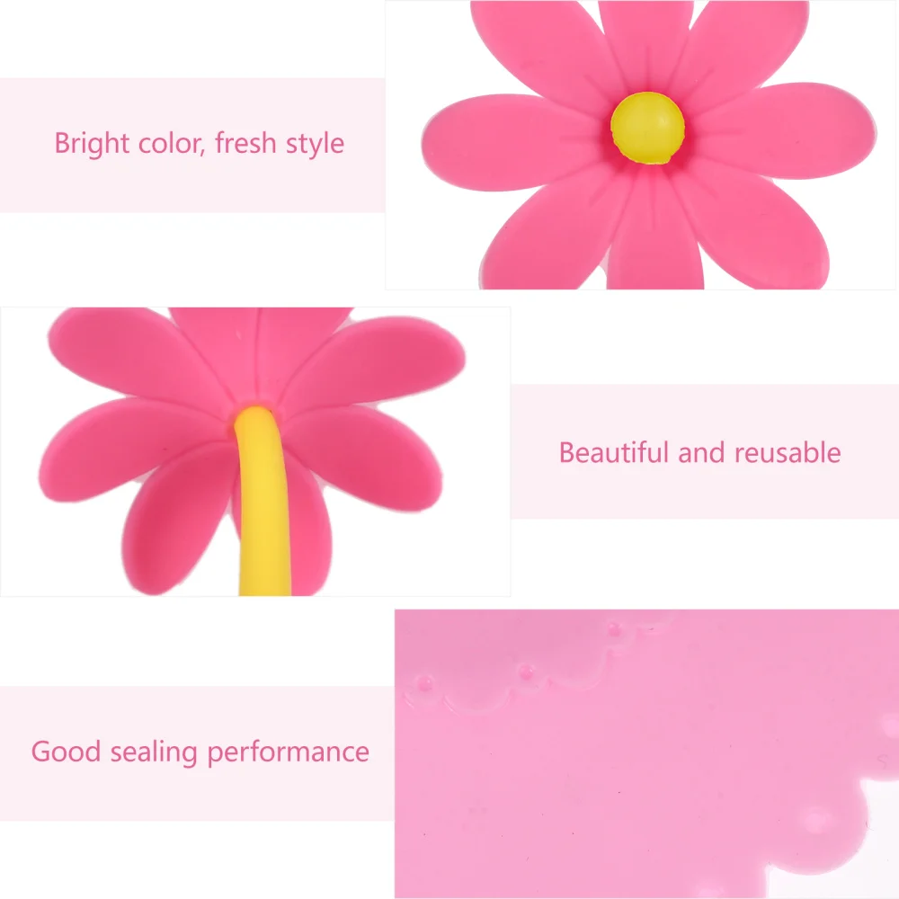 

8pcs Multi-function Sealed Cup Cap Ceramic Keep Fresh Cover Chic Cup Accessory