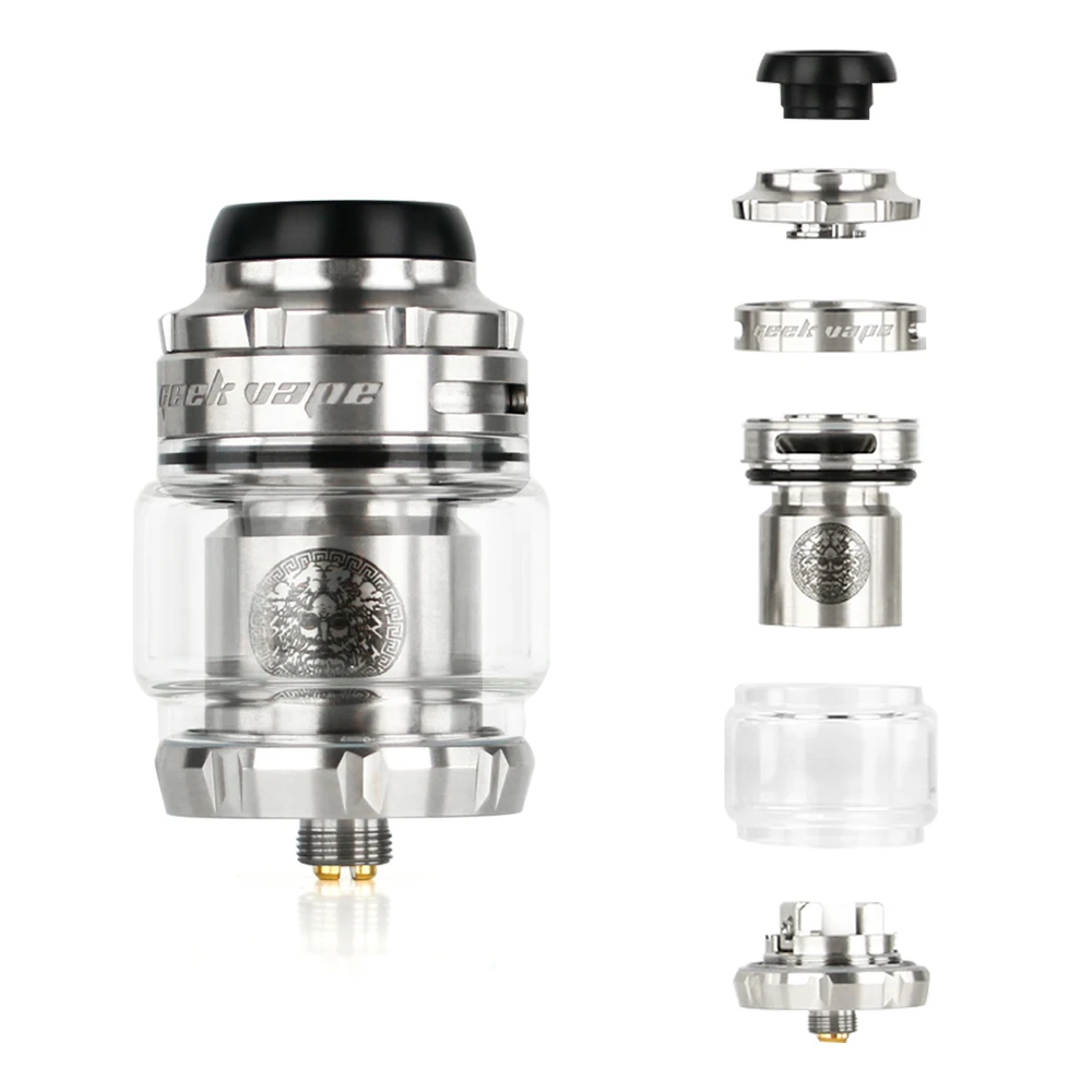 

Geekvape Zeus X RTA Mesh Version 25mm 4.5ml/3.5ml Tank Capacity with 810 Drip Tip Electronic Cigarette Atomizer VS Zeus Dual
