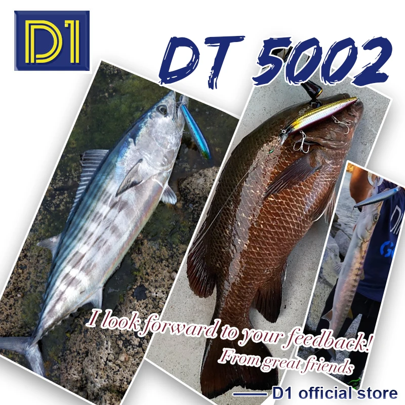 D1 Silent Fishing Suspending Lure Sea assassin 145mm 23.5g 120mm Floating Luminous Artificial Quality Wobbler Jackbait Hard Bait