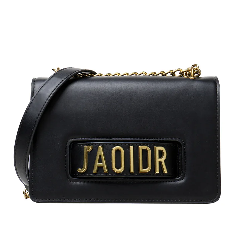 

Small bag female 2021 new fashion letter hand small square bag chain shoulder messenger female bag