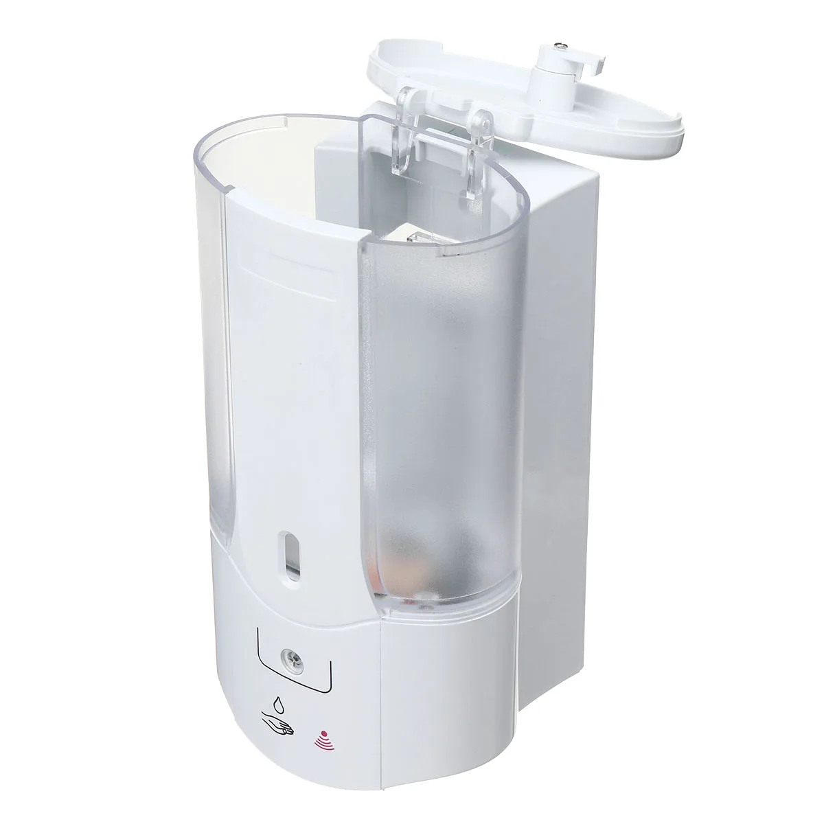

500 мл настенный дозаторы жидкого мыла автоматический Сенсор ручная Бесплатная мыла шампунь Ванная комната Диспенсер с крышкой