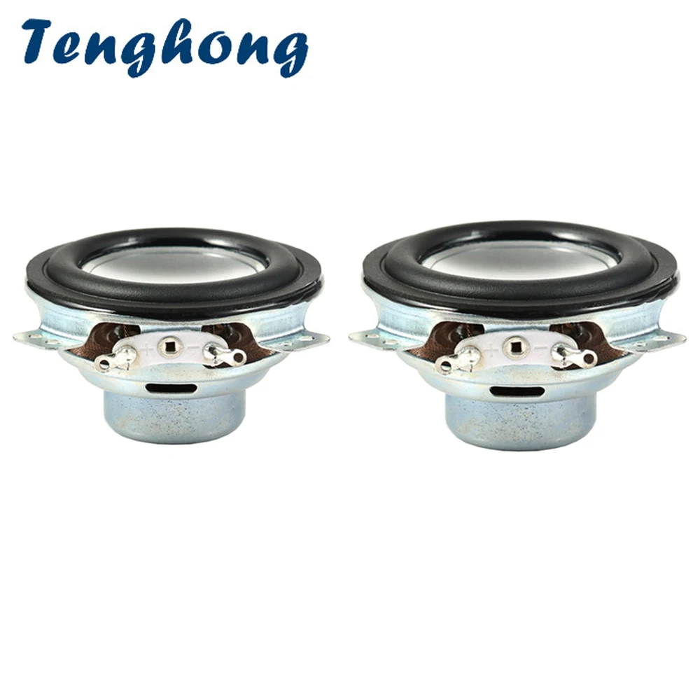 Tenghong 2 шт. 48 мм полный диапазон динамик 4 Ом 5 Вт 16 ядер угловой Bluetooth Громкий для