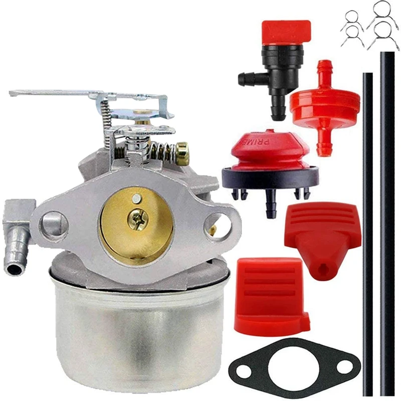 

640084B Carburetor for Tecumseh 5HP MTD 632107 640084 TORO Snow Blower HSSK40 HSSK50 Tecumseh 632107 Engines Carburetor