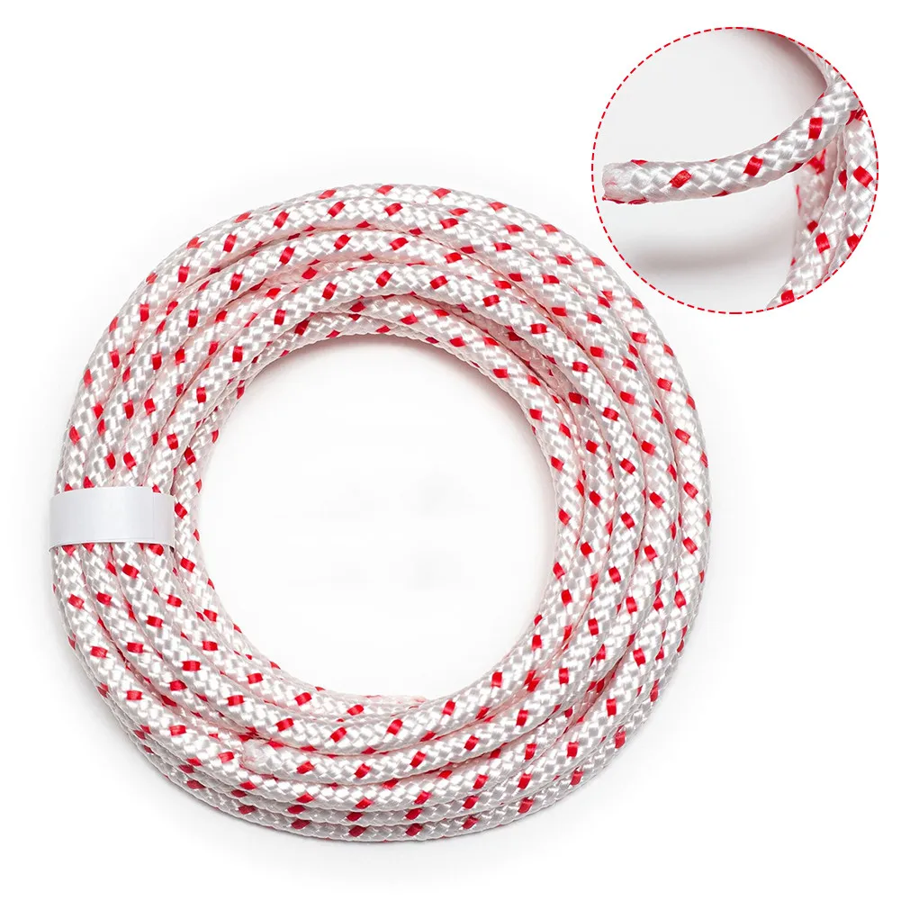 

4mX6.0mm Starter Rope Chainsaw Construction For Various Lawnmowers Parts