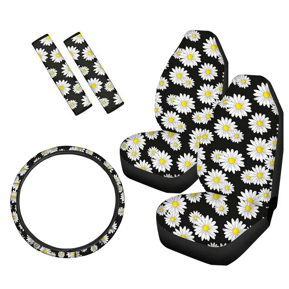 Комплект чехлов для автомобильных сидений 6 шт. чехлы передних автомобиля с