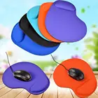 Коврик для игровой мыши с подставкой на запястье для игр, компьютера, ноутбука и Mac, обезболивающий коврик для мыши для дома или работы с подставкой для рук