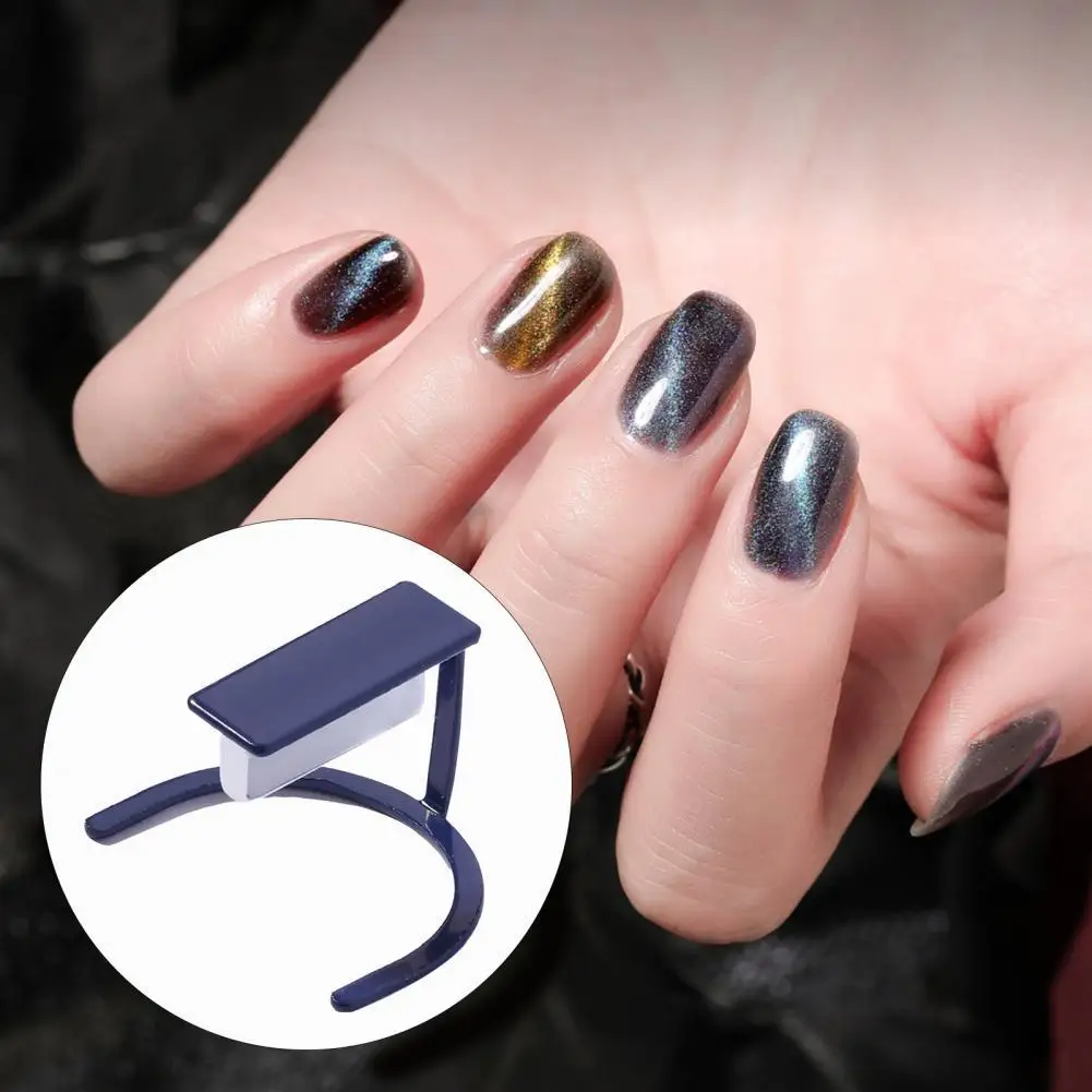 

Cat Eye Gel Bracket Practical Delicate Easy to Use for Ladies Nail Art Magnet Bracket Nail Art Magnet Bracket
