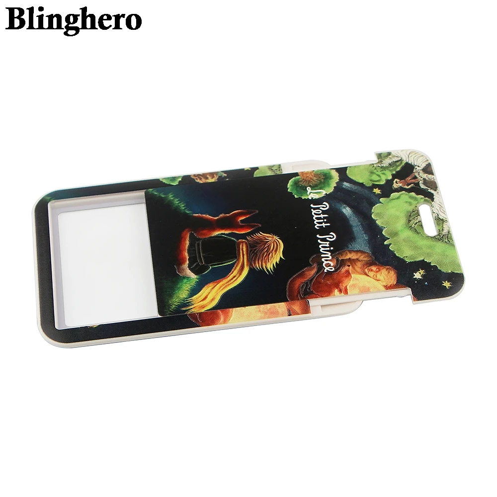 CB364 The Little Prince Cartoon Lanyard Card ID Badge Holder Keychain Pass Gym Mobile Key Holder Key Rings Gifts