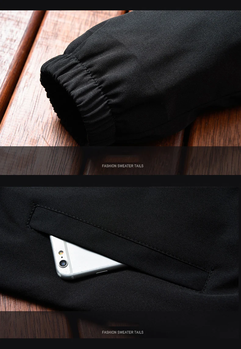 

Jacket Men Zipper New Arrival Brand Casual Solid Hooded Jacket Fashion Men's Outwear Slim Fit Spring and Autumn High Quality