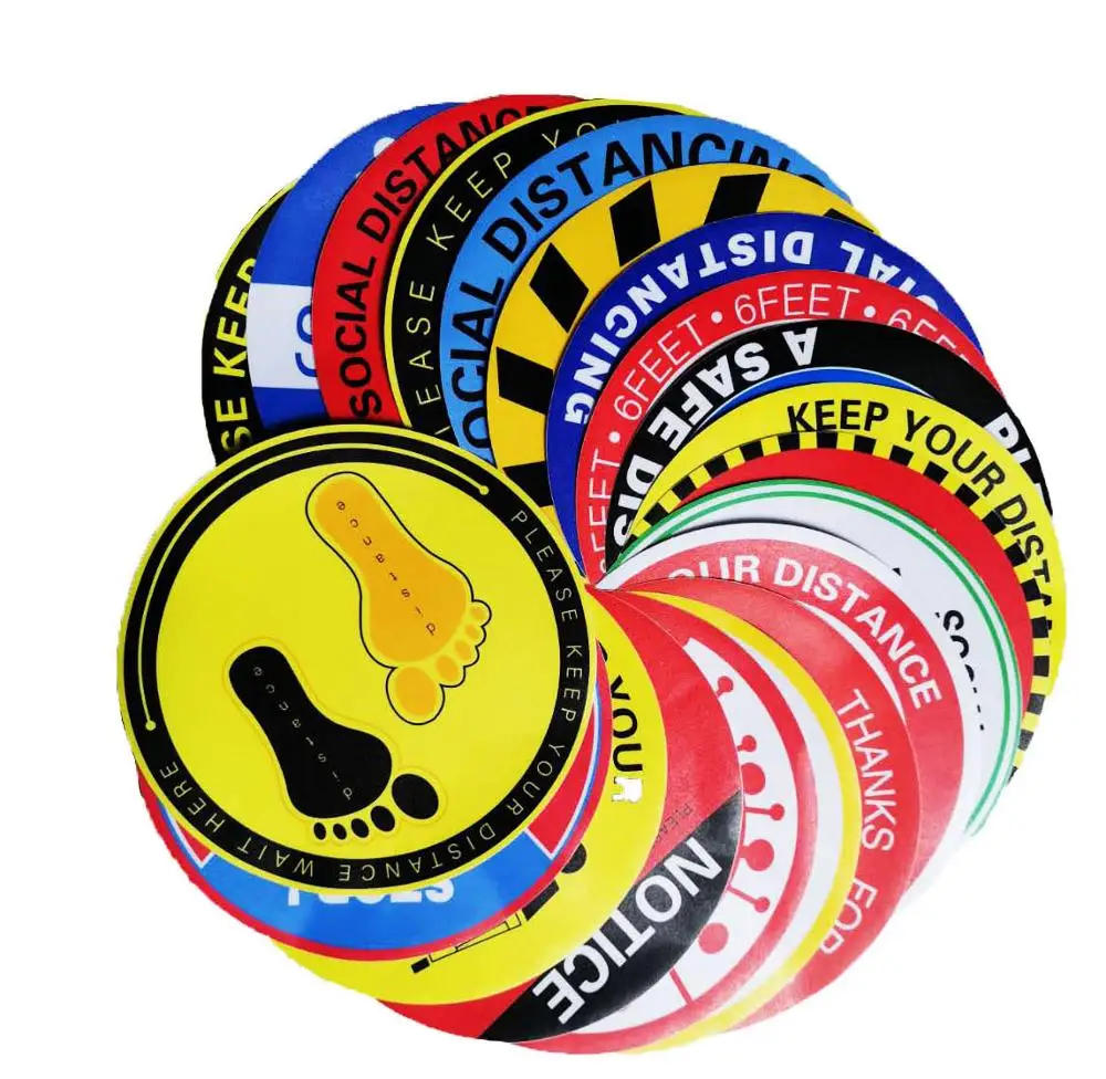 5 шт. напольная наклейка Темное расстояние|Обои| |