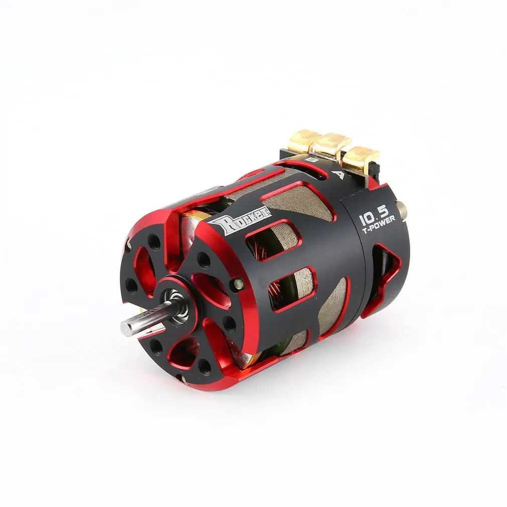 

Rocket 540 10.5T Brushed Motor Sensorless Brushless Motor for 1/10 ON/Off-Road Rock Crawler Climbing Drift Touring RC Car