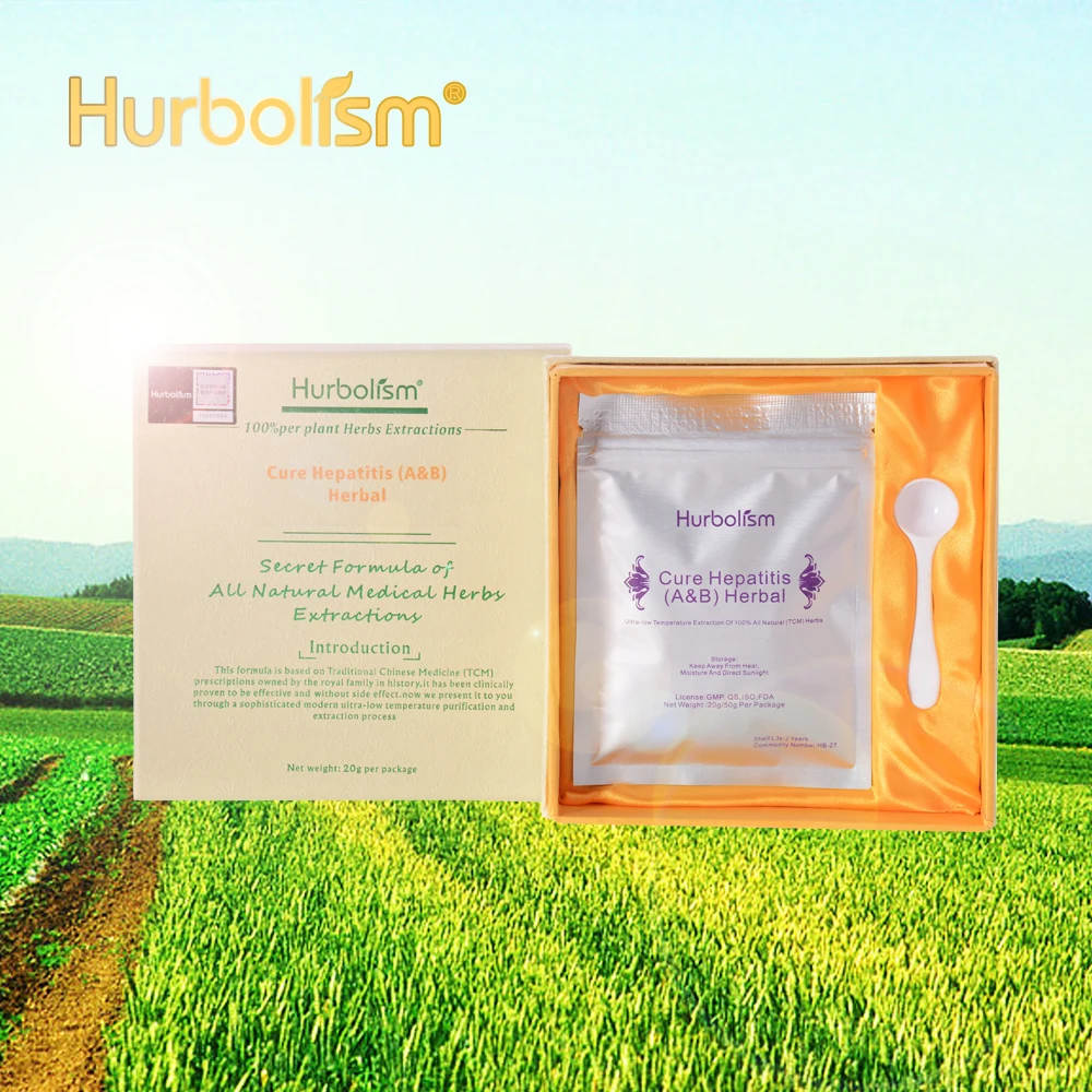 Новый порошок Hurbolism для лечения гепатита (A &amp B) цирроза печени и предотвращения