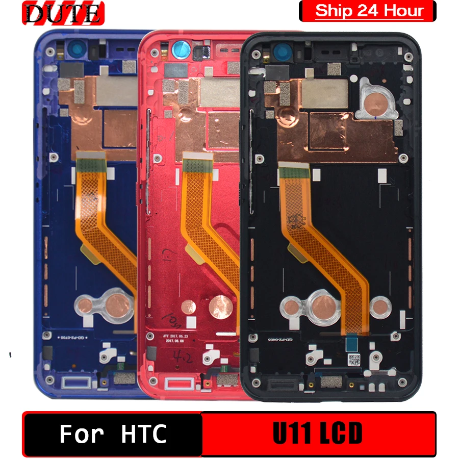 Enlarge For HTC U11 LCD Display Touch Screen Digitizer Assembly 5.5