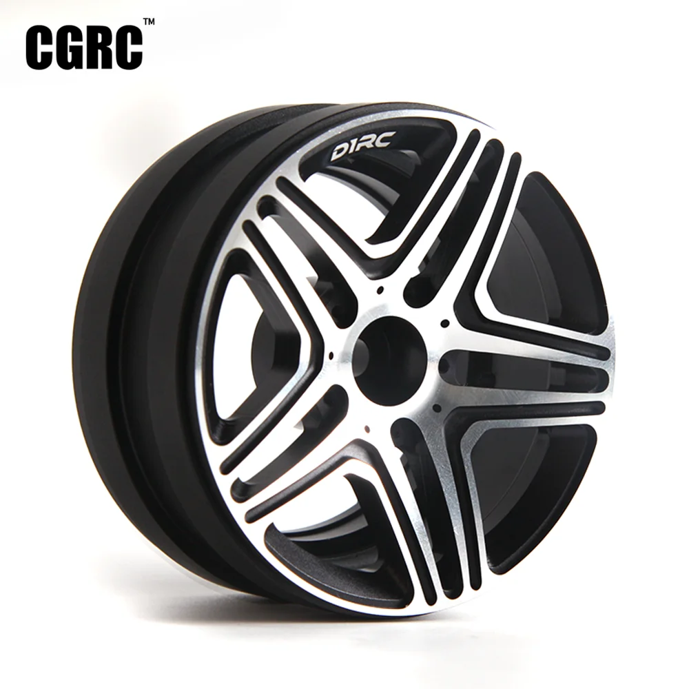 2 шт. CNC металлический сплав дюймов обод колеса Beadlock для 1/10 RC Гусеничный