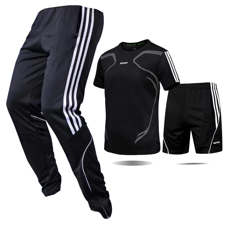 

Comprehensive training men's sportswear gym compression suit fitness running jogging sportswear sports training tights riding