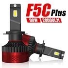 Светодиодные лампы CARLITEK H7 9005 лм H8 H9 H11 H4 фонарь HB3 HB4 F5C лампа 9006 6000 диод K для автомобиля турбо