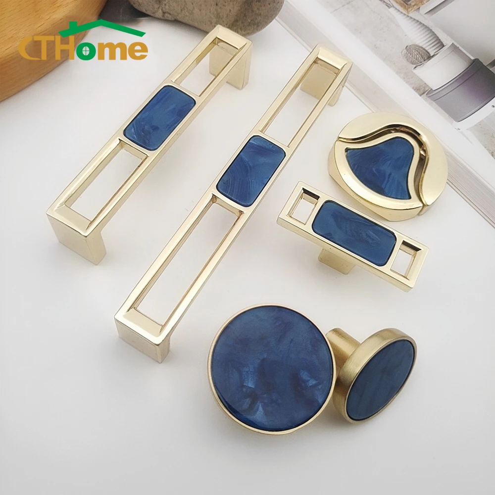 

Zinc Alloy Door handle Handles for Cabinet Shell Resin Elegant Furniture Handles Kitchen Cupboard Drawer Door Knobs Pulls lever