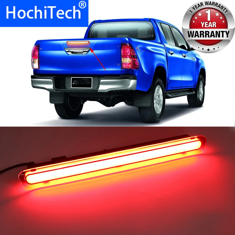 Светодиодный задний бампер светильник сзади Tunk крышка стоп теплый ing для Toyota Hilux