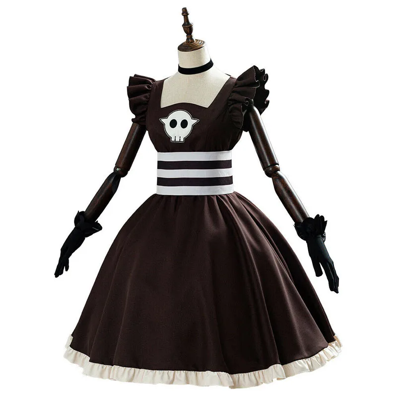 Аниме унитаз Hanako-kun косплей Nene Yashiro черное платье Униформа костюм Хэллоуин для