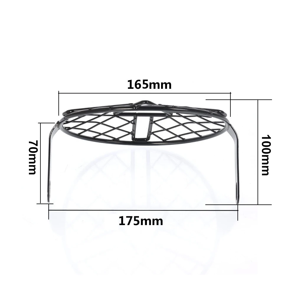 Универсальный защитный налобный фонарь для мотоцикла 6 5 дюйма металлический
