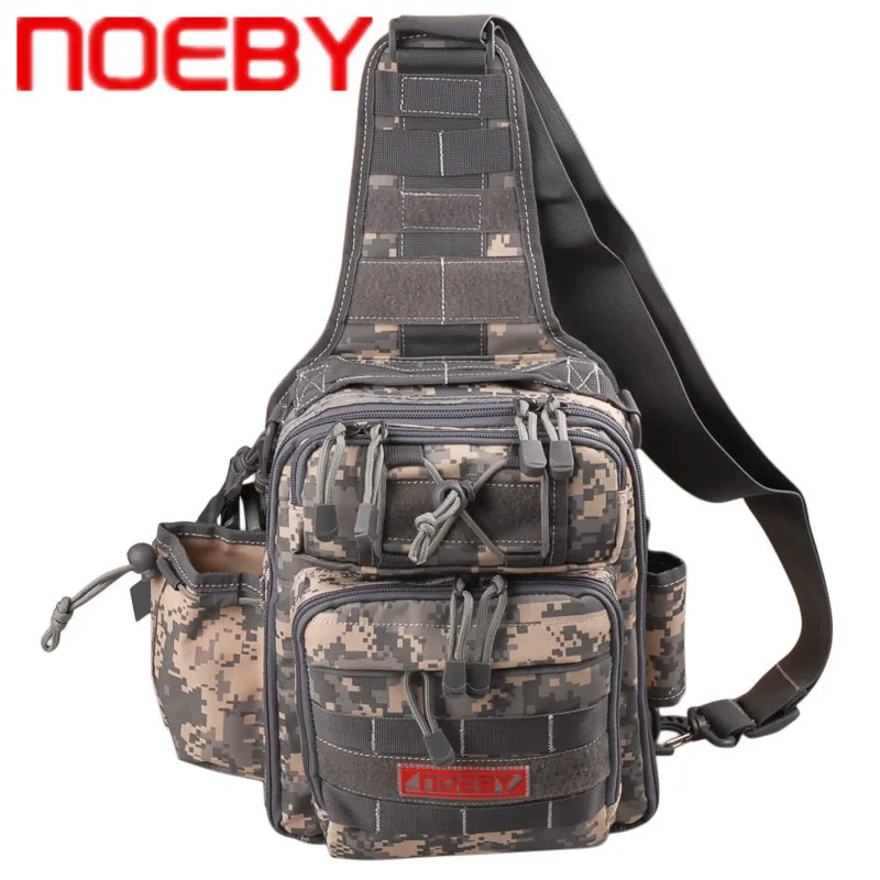 NOEBY сумка для рыбалки 28*21*9,5 см, Водонепроницаемая спортивная сумка на одно плечо для рыбалки, сумка-мессенджер через плечо