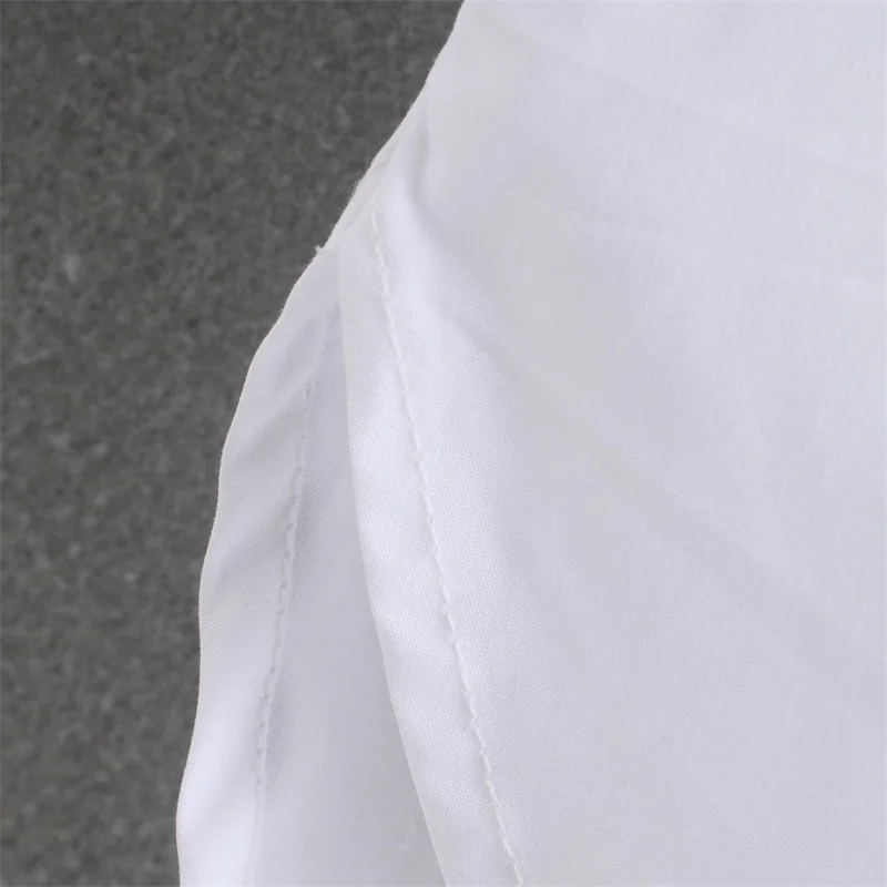 

Women 2021 Fashion WIth Pockets Oversized Asymmetric Blouses Woman Vintage Long Sleeve Button-up Female Shirts Streetwear Tops