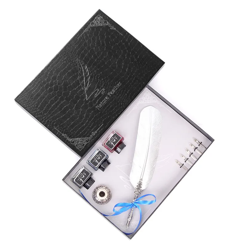 Европейская креативная Турецкая перьевая ручка ретро Набор круглых ручек