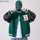 Куртка-бомбер в стиле хип-хоп для мужчин и женщин