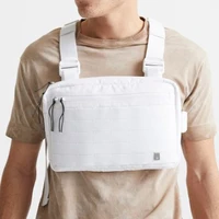 streetwear chest bag white for men hip hop vest chest rig bags fashion tactical strap bag packs women square chest pack small