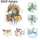 Бесплатная доставка Аниме Genshin ударная фигурка Xiao Klee стоящая карточка модель Venti стол Декор BL коллекция реквизит подарок