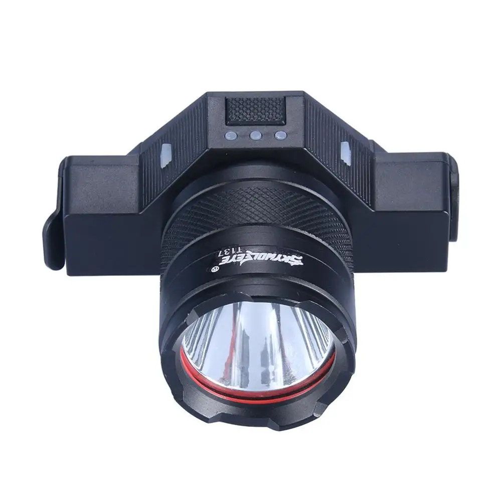Супер яркий водонепроницаемый велосипедный светильник USB Перезаряжаемый фонарь
