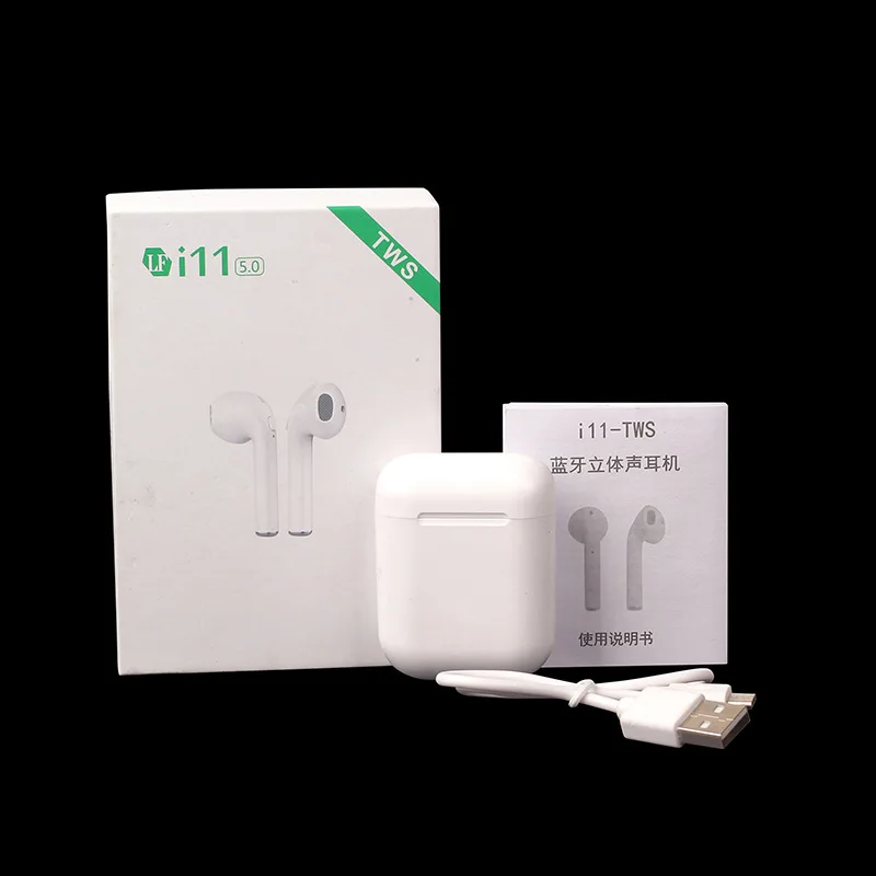 I11 TWS Беспроводные наушники с сенсорным управлением Bluetooth 5,0 наушники мини 1:1 гарнитура PK i10 i12 I7 pods для телефона с микрофоном наушники