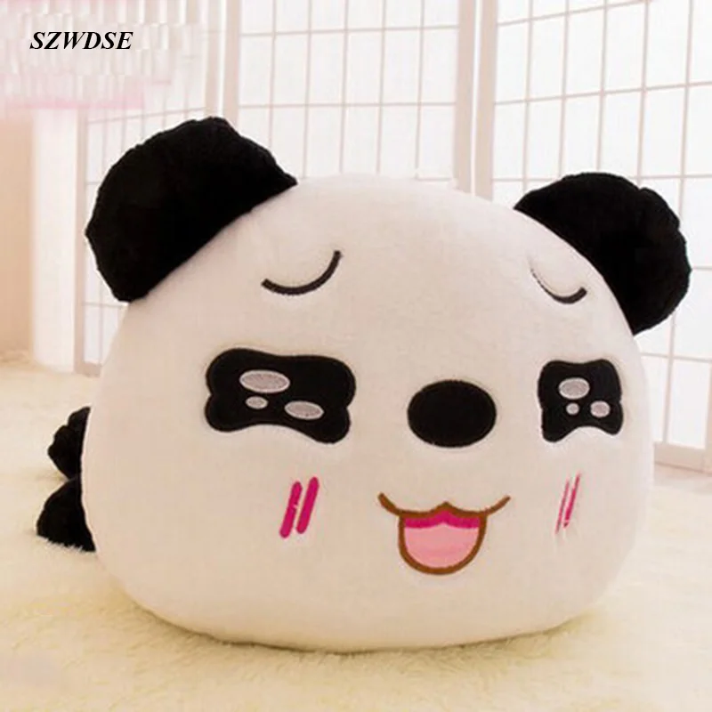 30 см Мягкая Милая панда подушка плюшевые мягкие игрушки для детей Kawaii Expression Panda плюшевые игрушки для детей подарок для девочек - Цвет: N1