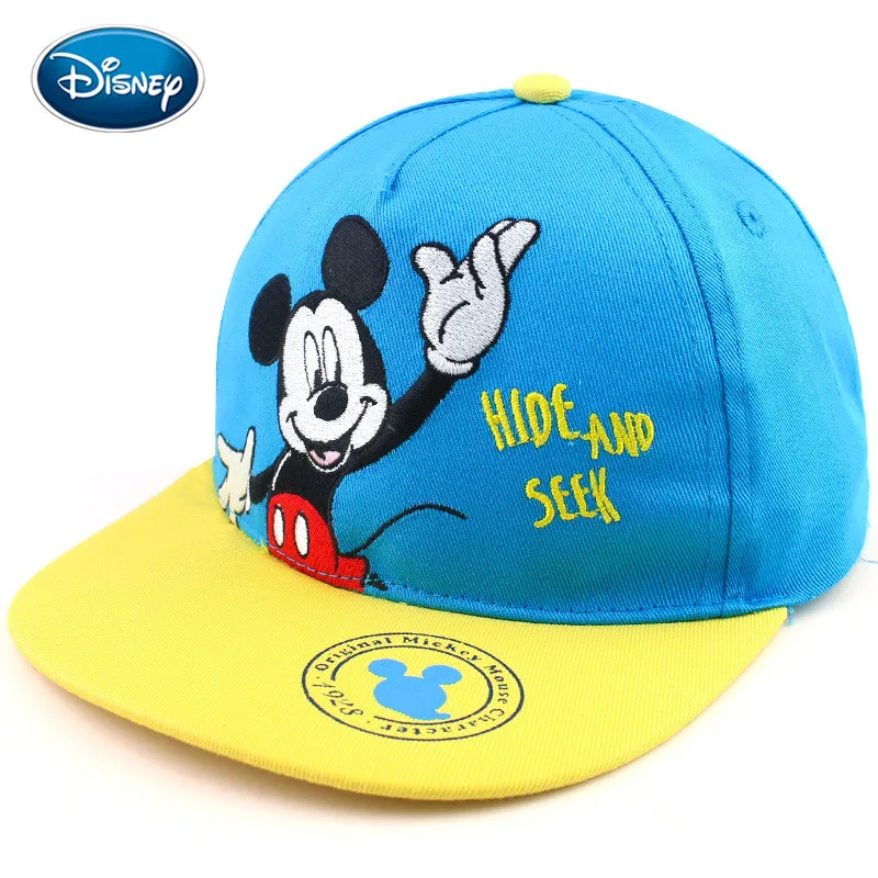 Детская шапка принцессы с рисунком Микки и Минни Софии сезон весна-лето кепка для
