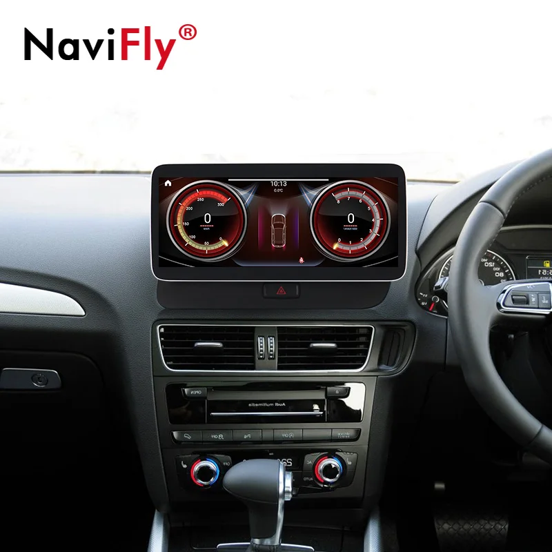 NaviFly Snapdragon 662 8G + 256G Android 11 API30 автомобильный мультимедийный плеер для Audi Q5 2009-2017