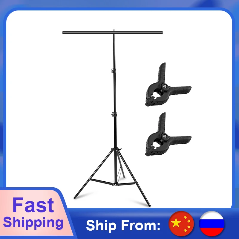 Металлический задник для фотостудии с Т образной опорой несколько размеров|stand