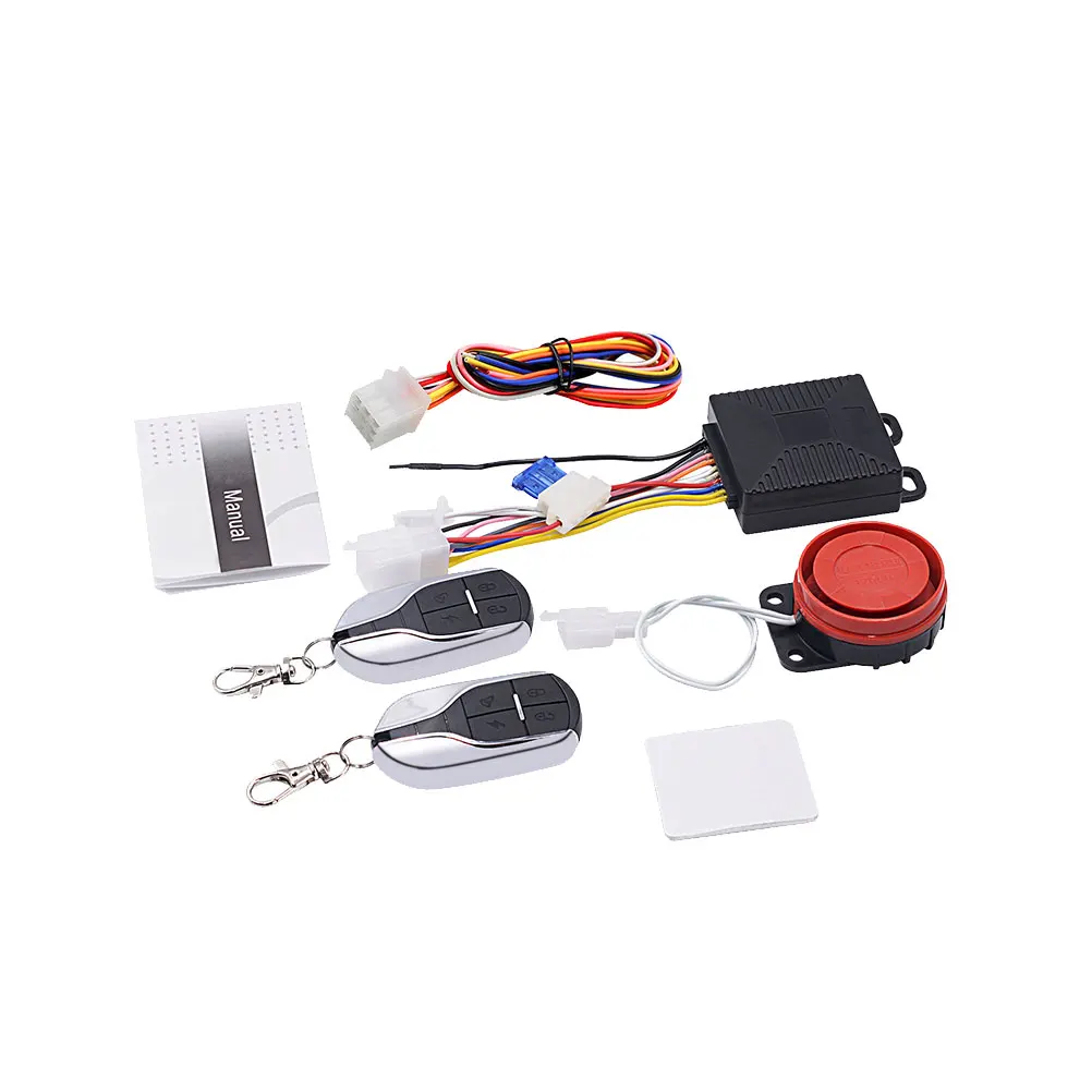 12V мотоцикл сигнализация Системы Рог скутер двигатель дистанционного управления