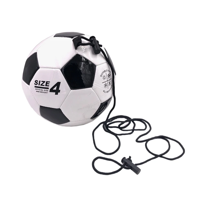Soccer Training Ball Adjustable Bungee Elastic with Rope Size 4 Football for Playing Sports-ABLD | Спорт и развлечения