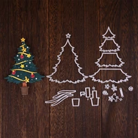 inlovearts christmas tree metal cutting dies cut die mold decoration scrapbook paper craft knife mould blade punch stencils dies