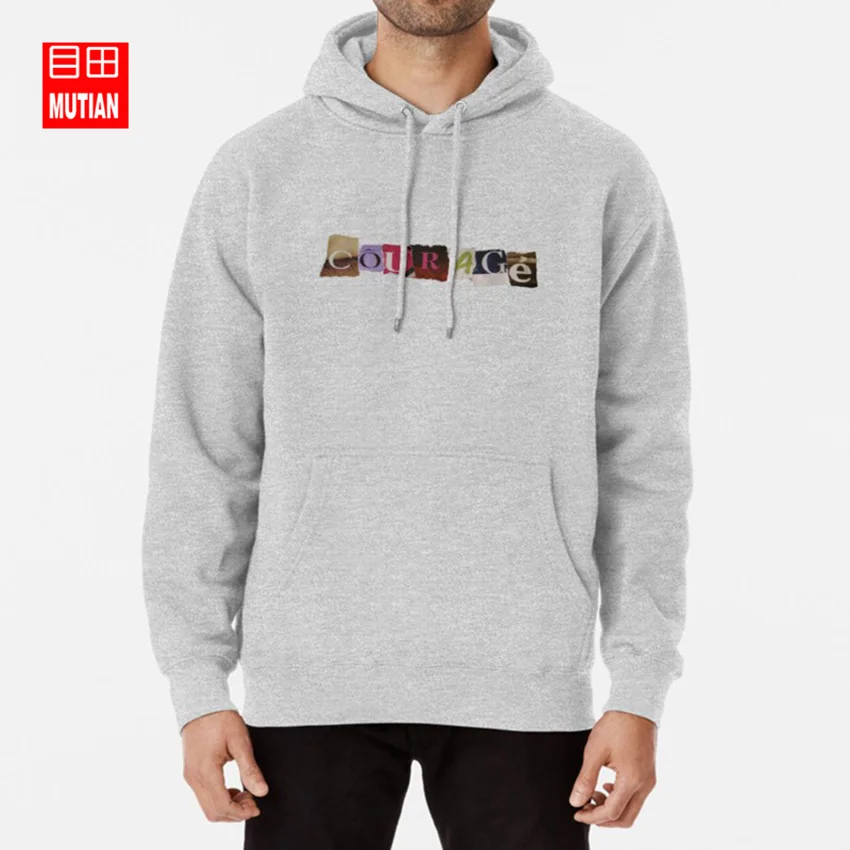 Klaine's Courage - Glee hoodies sweatshirts glee klaine kurt blaine courage love supporting tvshow | Мужская одежда