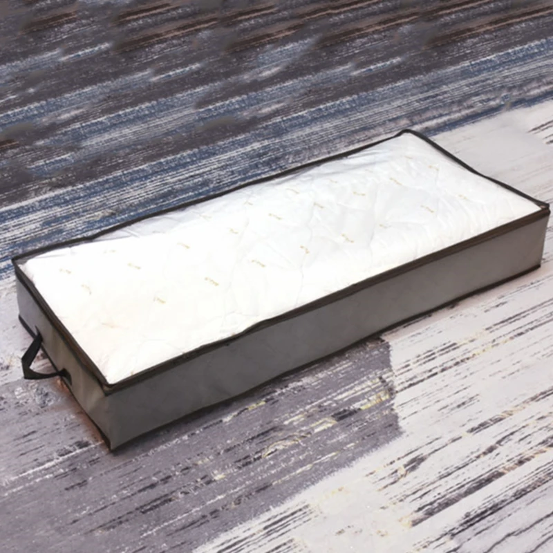 

Большой под кроватью одеяло Бытовая сумка для хранения влагостойкие одежда сумка для хранения складной органайзер для шкафа для Подушка Од...